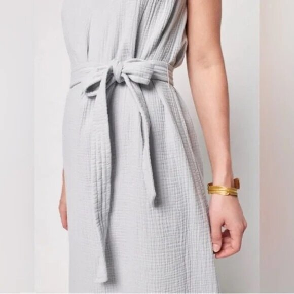 FAHERTY Dream Organic Cotton Gauze Costa Dress - Size M Beach Boho - Picture 3 of 9